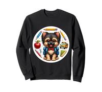 Back To School Affenpinscher Cane Ragazza Proprietario Studente Bambini Felpa