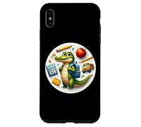 Back To School Alligator Ragazzi Ragazze Studenti Bambini Coccodrillo Custodia per iPhone XS Max