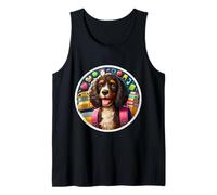 Back To School American Water Spaniel Cane Ragazzi Ragazze Bambini Canotta