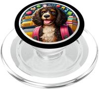 Back To School American Water Spaniel Cane Ragazzi Ragazze Bambini PopSockets PopGrip per MagSafe