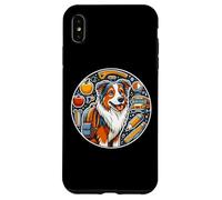 Back To School Australian Shepherd Dog Ragazzi Ragazze Proprietario Carino Custodia per iPhone XS Max