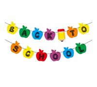 Back to School Banner ritorno alle decorazioni scolastiche, Semplice e facile da installare striscione di bentornato decorazioni in classe Applicabile agli studenti il primo giorno di scuola