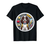 Back To School Boykin Spaniel Cane Ragazzi Ragazze Proprietario Studente Maglietta