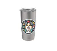 Back To School Cane da pastore islandese ragazzo ragazze studenti bambini Bicchiere termico in acciaio inox doppia parete