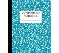 Back to School Composition Notebook: Blue Classic Marble Notebook for Students and School Use | Book4 - Back to School Series