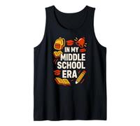 Back to School In My Middle School Era Carino Donna Primo Giorno Canotta