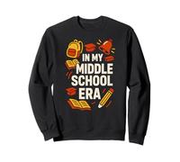 Back to School In My Middle School Era Carino Donna Primo Giorno Felpa