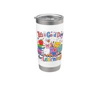 Back to School It's a Good Day for Learning Teacher Goose Bicchiere termico in acciaio inox doppia parete