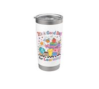 Back to School It's a Good Day for Learning Teacher Goose Bicchiere termico in acciaio inox doppia parete