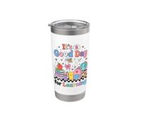 Back to School It's a Good Day for Learning Teacher Goose Bicchiere termico in acciaio inox doppia parete