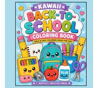 Back to School Kawaii Coloring Pages