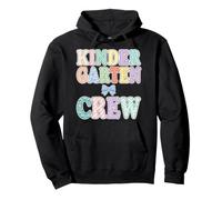 Back to School Kindergarten Crew Felpa con Cappuccio