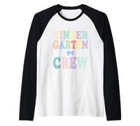Back to School Kindergarten Crew Maglia con Maniche Raglan