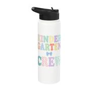 Back to School Kindergarten Crew Stainless Steel Insulated Water Bottle