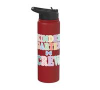 Back to School Kindergarten Crew Stainless Steel Insulated Water Bottle