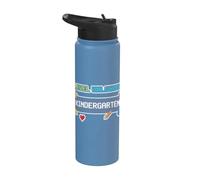 Back to School Level Unlocked Kindergarten Stainless Steel Insulated Water Bottle