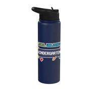 Back to School Level Unlocked Kindergarten Stainless Steel Insulated Water Bottle