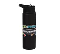 Back to School Level Unlocked Kindergarten Stainless Steel Insulated Water Bottle