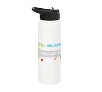 Back to School Level Unlocked Kindergarten Stainless Steel Insulated Water Bottle