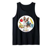 Back To School Miniature American Shepherd Dog Ragazzi Ragazze Canotta