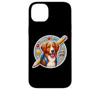 Back To School Nova Scotia Duck Tolling Retriever Dog Kids Custodia per iPhone 14 Plus