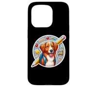 Back To School Nova Scotia Duck Tolling Retriever Dog Kids Custodia per iPhone 15 Pro