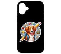Back To School Nova Scotia Duck Tolling Retriever Dog Kids Custodia per iPhone 16 Plus