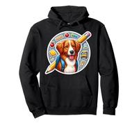 Back To School Nova Scotia Duck Tolling Retriever Dog Kids Felpa con Cappuccio