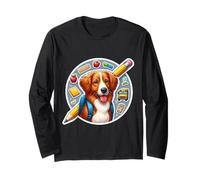 Back To School Nova Scotia Duck Tolling Retriever Dog Kids Maglia a Manica