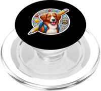 Back To School Nova Scotia Duck Tolling Retriever Dog Kids PopSockets PopGrip per MagSafe