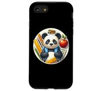 Back To School Panda Ragazzi Ragazze Studente Bambini Amante Bambino Nuovo Custodia per iPhone SE (2020) / 7 / 8