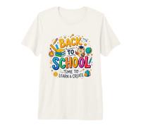 Back To School Squad Wise Owl Adventure Inizia Ora Maglietta Premium