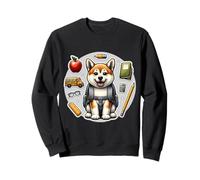 Back To School svedese Vallhund Cane Ragazzi Ragazze Studenti Bambini Felpa