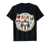 Back To School svedese Vallhund Cane Ragazzi Ragazze Studenti Bambini Maglietta