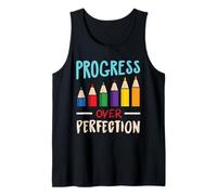 Back to School Teacher Motivational Progress Over Perfection Canotta