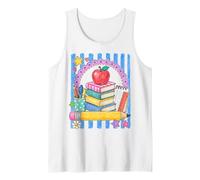 Back to School Teacher Student Apple Books Classroom Canotta