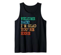 Back To School Teacher Welcome Back I'm Glad You're Here Canotta