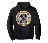 Back To School Tedesco a pelo corto Pointe Dog Bambini Ragazzi Ragazze Felpa con Cappuccio