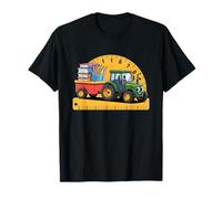 Back To School Tractor Farm Boys Maglietta