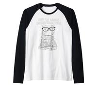 Back to School Wise Owl Learning Student Maglia con Maniche Raglan