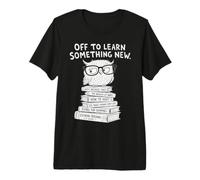 Back to School Wise Owl Learning Student Maglietta Premium