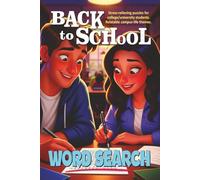 Back to School Word Search for College Students: Fun, Large Print Puzzles with Campus Life, Dorm Humor, and Student Slang | 6"x9" Portable Brain Game for Students, 110 pages | Perfect Gift