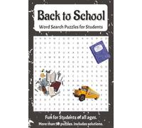 Back to School Word Search Puzzles: Fun word search puzzles for all ages of students! Get their mental juices flowing before school starts.