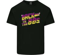 Back To The 80S Retro Pop Music Compleanno Uomo Cotone T-Shirt Tee Top