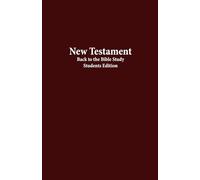 Back to the Bible Student Edition