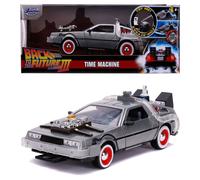 Simba Time Machine Ritorno Al Futuro 3 In Scala 1:24 Con Luci Die-Cast Auto