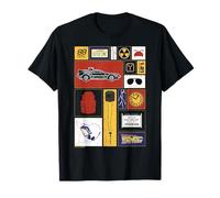 Back To The Future 35th Anniversary Icon Panels Maglietta