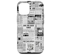 Back To The Future 40th Anniversary New Paper AOP Custodia per iPhone 12/12 Pro
