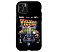 Back To The Future 40th Anniversary Video Game Style Custodia per iPhone 11 Pro