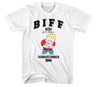 Back To The Future - Biff Howard Tannon Cartoon - Manica Corta T-Shirt